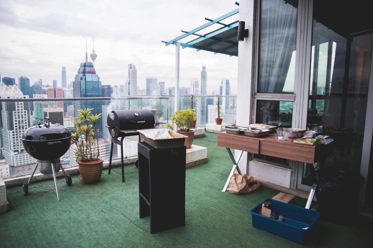 קואלה לומפור Penthouse On 34 - The Highest Unit And Best Views In Regalia & Private Rooftop Terrace מראה חיצוני תמונה