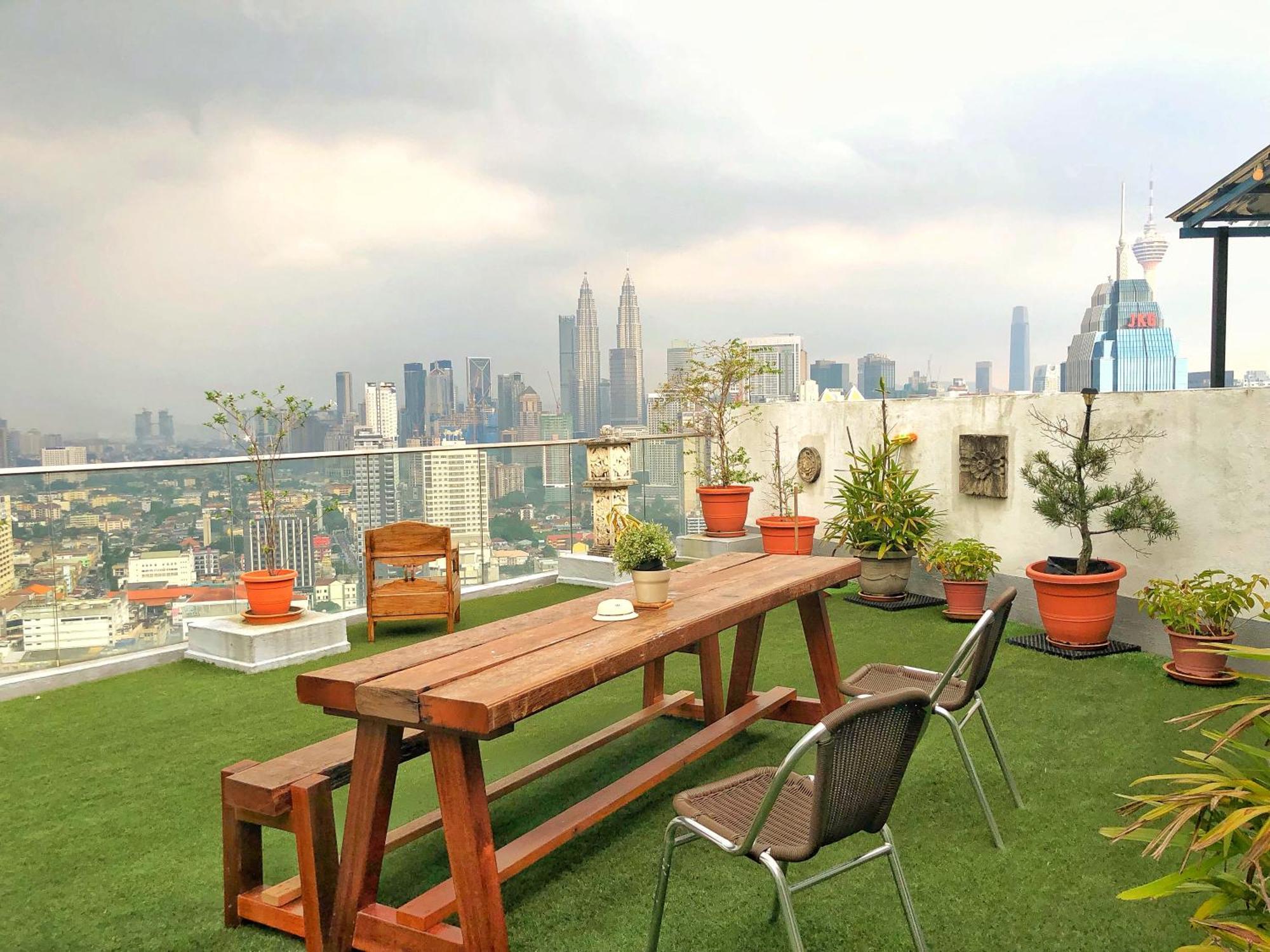 קואלה לומפור Penthouse On 34 - The Highest Unit And Best Views In Regalia & Private Rooftop Terrace מראה חיצוני תמונה